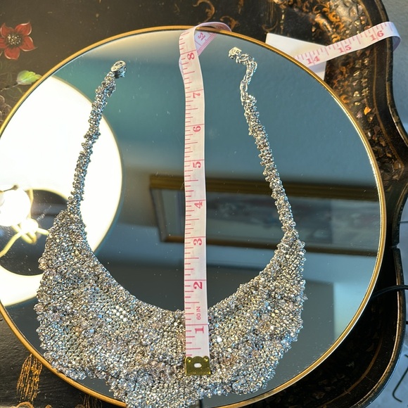 Rare Authentic Swarovski Mesh Champagne Necklace. - Picture 14 of 14